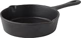 from Titan Cast Iron Collection Cast Iron Oven to Tableware - Round Pan / Skillet 5.5 (14cm) (Box of 1)(Pan / Skillet Only) - great sizzle to service cookware