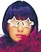 Elton John Style Silver Star Fun Specs
