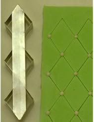 Large Diamond Quilter #341 for Fondant & Gumpaste Impressions