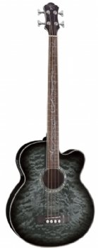 Michael Kelly Dragonfly 4 String Acoustic Bass, Smoke Burst