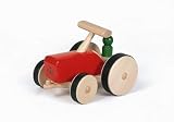 NIC Wooden Toys - Creamobil Red Wood Tractor