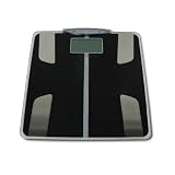SWAY Personal Care Body Fat Monitor &amp; Scale (Black) 