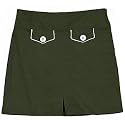 Lija Ladies Glossy Savvy Skorts