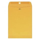 Columbian Brown Kraft Clasp & Gummed 10 x 13 Inch Columbian Clasp Envelopes 100 Count (CO997)