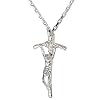 Schmuck-Pur Papst-Kreuz-Anh�nger Ferula echt 925/- Silber