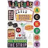 Cardstock Stickers 5.5x9: Las Vegas