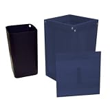 Prairie Leisure Design 91-002-191 Waste Receptacle - Berry Blue