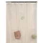 Maytex Mesh Pockets PEVA Shower Curtain, Frosty