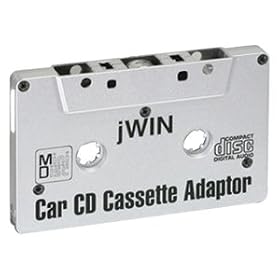 Jwin Jack301 Cd Minidisc Cassette Adapter For Portable Cd Players by jWIN