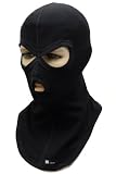 Balaclava / Ski masque / Masque de visage - Thermoactive SILVERPLUS � (Noir, M/L)