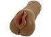 TLC CyberSkin CyberStroker Vagina and Anus, Cinnamon