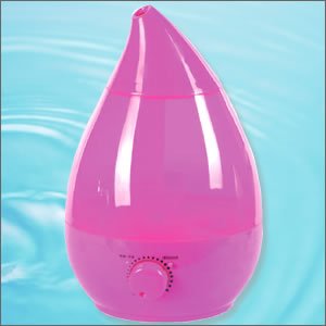 【クリックで詳細表示】PRATIQUEやわらぎ ウルトラソニック加湿器 PUSH-1101-P(ピンク)