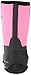 ROPER Womens Barnyard 9 Inch Round Toe Rain Casual Boots Mid Calf - Black, Pink