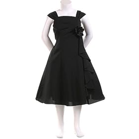 Beautiful New Flare Dress ~ Pageant Flower Girl 2 to 14 Girls (8 Assorted Colors)