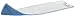 Rubbermaid Commercial Products Microfiber Wet Mop Head Pad 18 inch Blue for Janitorial/Professional Cleaners and Light-Duty Cleaning/Mopping on Hard-Wood/Tile/Other Floor Sufaces