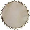 Sakara Clay Drum, 6 inch