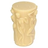 IMAGE OF Female-Shaped Pillar Candle Centerpiece X large - 8