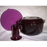 Tupperware 4 Pc Stack Cooker Rice Vege Steamer Set