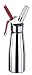 iSi One Pint Gourmet Whipped Cream Maker, Stainless Steel