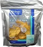 C.E.T. HEXtra Premium Chews with Chlorhexidine for Dogs, 30 Medium Chews