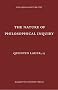 The Nature of Philosophical Inquiry (Aquinas Lecture)