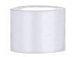 SiDeSo� SATINBAND wei� 25m x 50mm Hochzeit Dekoband Geschenkband Antennenband Schleifenband