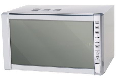 AFK MWDGE-20.4M Mikrowelle mit Grill 20 Liter, Edelstahl