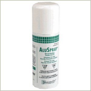 Huge save onbandages for dogs AluSpray Aerosol Bandage Aid (75gm)