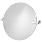 :USE Nuovo Large Round Swivel Mirror, Polished Chrome