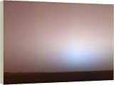 Box Canvas Print of Martian twilight from Science Photo Library