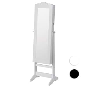 Schmuckschrank mit Spiegel Standspiegel 139,5cm (Farbwahl