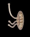 Robe Hooks Antiqued Brass, Hook