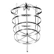 96 Pairs Silver Color Rotating Earring Holder Organizer Display Stand