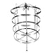 96 Pairs Silver Color Rotating Earring Holder Organizer Display Stand