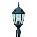 Thomas Lighting Sl9136-7 Covington One-Light Outdoor Post Lantern, Matte Black