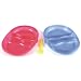 The First Years Take and Toss Double Duty Plates 4 Pack, Red/Blue