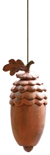 SPI Home 50473 Acorn with Leaf Wind Chime