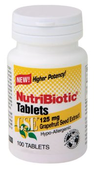 316EHBJN7CL Nutribiotic   Nutribiotic Tablets, 125 mg, 100 tablets