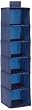 WENKO 4374100100 W�schesortierer Comfort - 6 F�cher, Kunststofffilm, 30 x 122 x 30 cm, blau gestreift