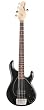 Ernie Ball Music Man Stingray 5 String Bass, Black, Single Humbucker, Rosweood Board