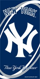 New York Yankees Officially Licensed Beach/Bath Towel