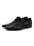 Base London Black Event Formal Shoes