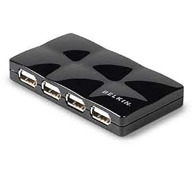 Belkin Hi-Speed USB 2.0 7-Port Mobile Hub F5U701-BLK
