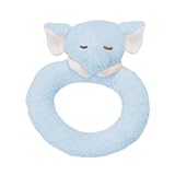 Angel Dear Animal Ring Rattle Blue Elephant
