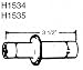 Automotive : Carlson Quality Brake Parts H1534 Adjusting Screw Assembly