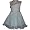 Girls White Sheer Dress with Ruffles (Size 3T, 4T, 5 years), 4T