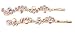 L. Erickson Wavy Crystals on Bobby Pin - Pairs