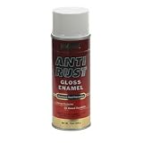 Anti-Rust Enamel Spray Paint, Satin White