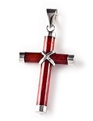 Jade Cross Pendant (40mm x 21mm)
