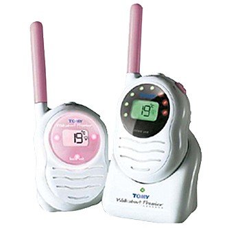 Childrens Toyshop   : Tomy Pink Walkabout Premier Advance Baby Monitor